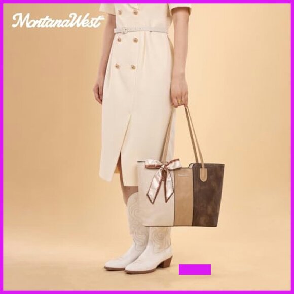 Vegan Leather Tote Bag Elegant Minimal Chic Top Handle Satchel Purse - Picture 3 of 8